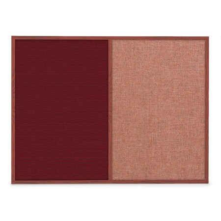 United Visual Products Slim Style Indoor Enclosed Corkboard, 48 UVRDS48SBH-SATIN-KEYLIME